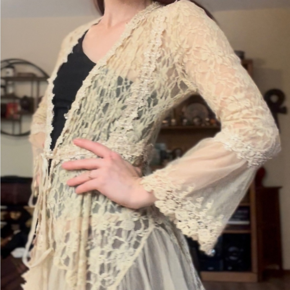 The Pyramid Collection Lace Faerie Top